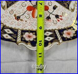 Royal Crown Derby, Traditional Imari, Square Handle Cake Plate