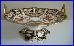 Royal Crown Derby Traditional Imari Tazza Compote, ca. 1913