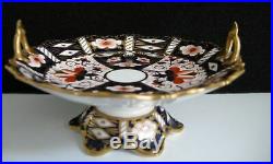 Royal Crown Derby Traditional Imari Tazza Compote, ca. 1913