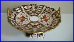 Royal Crown Derby Traditional Imari Tazza Compote, ca. 1913