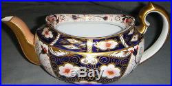Royal Crown Derby Traditional Imari Teapot Without Lid