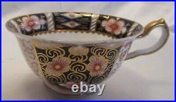 Royal Crown Derby Traditional Imari Three Piece Flared Cup, Saucer & Plate Set