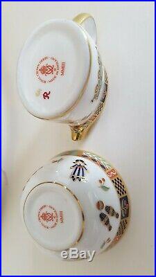 Royal Crown Derby Treasures Of Childhood Collectors miniature tea Set NEW