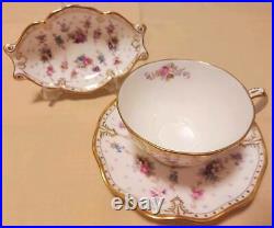 Royal Crown Derby Trio Cup & Saucer Plate