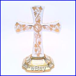Royal Crown Derby'True Vine Cross' Commemorating Benedict XVI Papal Visit, 2010