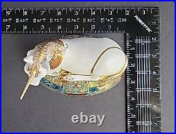 Royal Crown Derby Unicorn Bone China Paperweight Gold Stopper Limited Edition