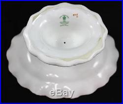 Royal Crown Derby VINE GOLD 10 Oval Compote Bone China A775 GREAT CONDITION