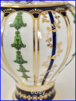 Royal Crown Derby Vase, Unique Handles. 1906