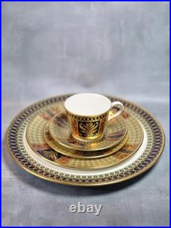 Royal Crown Derby Veronese Accent 5 Piece Setting Bone China England