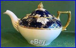 Royal Crown Derby Vine Cobalt Large Teapot 6 tall