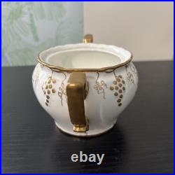 Royal Crown Derby Vine, Florals Sugar Bowl, 3 Tall with Lid