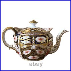 Royal Crown Derby Vintage Traditional Imari 2451 Teapot