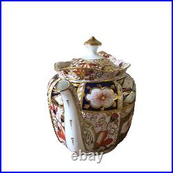 Royal Crown Derby Vintage Traditional Imari 2451 Teapot