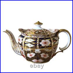 Royal Crown Derby Vintage Traditional Imari 2451 Teapot