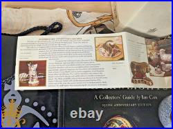 Royal Crown Derby Waxwing Paperweight -Handcrafted Bone China, 22ct Gold Boxed