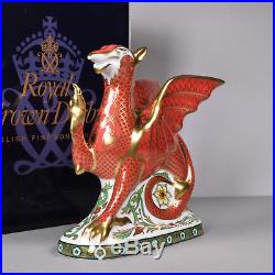 Royal Crown Derby, Welsh Dragon, Limited Edition, Royal Wedding, Box Certificate