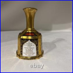 Royal Crown Derby William Catherine Wedding Bell Ltd500 Prince Princess
