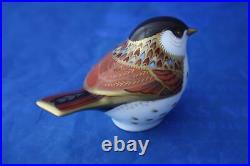 Royal Crown Derby Willow Tit Paperweight New & Boxed