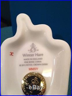 Royal Crown Derby Winter Hare. Final Price