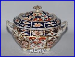 Royal Crown Derby Witches Imari Antique Lidded Sucrier c1820