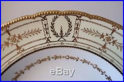 Royal Crown Derby for Tiffany & Co. #7579 Gold Rim Soup Bowls, Set of (11)