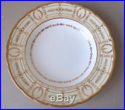 Royal Crown Derby for Tiffany & Co. #7579 Gold Rim Soup Bowls, Set of (11)