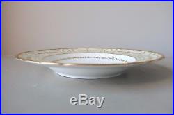 Royal Crown Derby for Tiffany & Co. #7579 Gold Rim Soup Bowls, Set of (11)