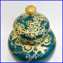 Royal Crown Derby for Tiffany & Co Hand Painted Porcelain Lidded Urn 1894