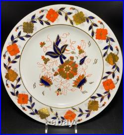 Royal Crown Derby for Tiffany Twelve 10 1/2 Asian Rose Dinners ExcCond FreeShip