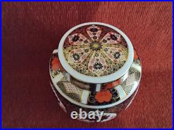 Royal Crown Derby, large Ginger Jar, 1128 Old Imari