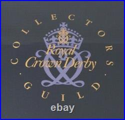 Royal Crown Derby'nibbles Bunny' Guild Paperweight 2014 1st Quality Boxed
