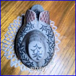 Royal Crown Derby, polychrome and ink-painted mandarin duck figurine, by the 13t