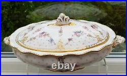 Royal Crown Derby'royal Antoinette' Vegetable Tureen/dish With LID 1st