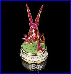 Royal Crown Derby -welsh Dragon- Limited Edition Investiture Paperweight Figure