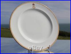 Royal Yacht Hmy Victoria & Albert III King Edward VII Royal Crown Derby Lg Plate