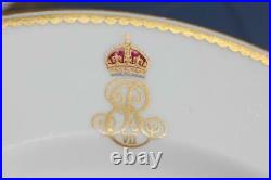 Royal Yacht Hmy Victoria & Albert King Edward VII Royal Crown Derby Side Plate 2