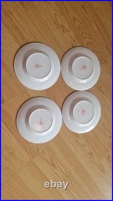 SET OF 4 Royal Crown Derby Old Imari 6.25 Bread Plates 1st Quality vintage UK