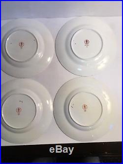 SET OF 4 Royal Crown Derby Old Imari Dinner Plates 1st Quality 3 Sets Available