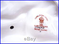 Superb Vintage Royal Crown Derby 10 1/4 Magpie Bird Figurine Rare Piece