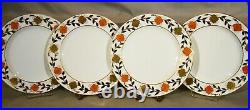 Set 12 Royal Crown Derby Asian Rose A348 Hand Painted Plates 9 c. 1945