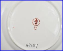 Set 4 Royal Crown Derby Bone China Old Imari #1128 10.5 Dinner Plates $1360