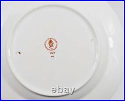 Set 4 Royal Crown Derby Bone China Old Imari #1128 10.5 Dinner Plates $1360