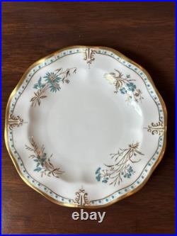 Set 6 Royal Crown Derby A1144 Normandie Hand Painted Bread Butter Plates 6