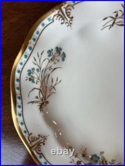 Set 6 Royal Crown Derby A1144 Normandie Hand Painted Bread Butter Plates 6