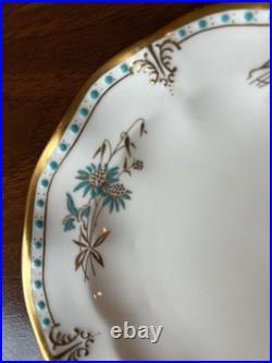Set 6 Royal Crown Derby A1144 Normandie Hand Painted Bread Butter Plates 6