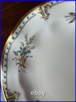 Set 6 Royal Crown Derby A1144 Normandie Hand Painted Bread Butter Plates 6
