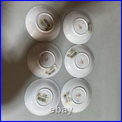 Set 6 Royal Crown Derby OLD IMARI Tea Cup & Saucer Sets 1128 Mint