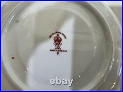 Set Of 10 Antique Royal Crown Derby Old Imari Cups/Saucers 1920's-30's Excellent