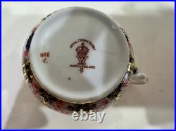 Set Of 10 Antique Royal Crown Derby Old Imari Cups/Saucers 1920's-30's Excellent