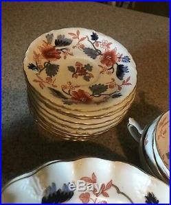 Set Of 12 Royal Crown Derby China Side Plates, 12 Cups/Saucers sold separately